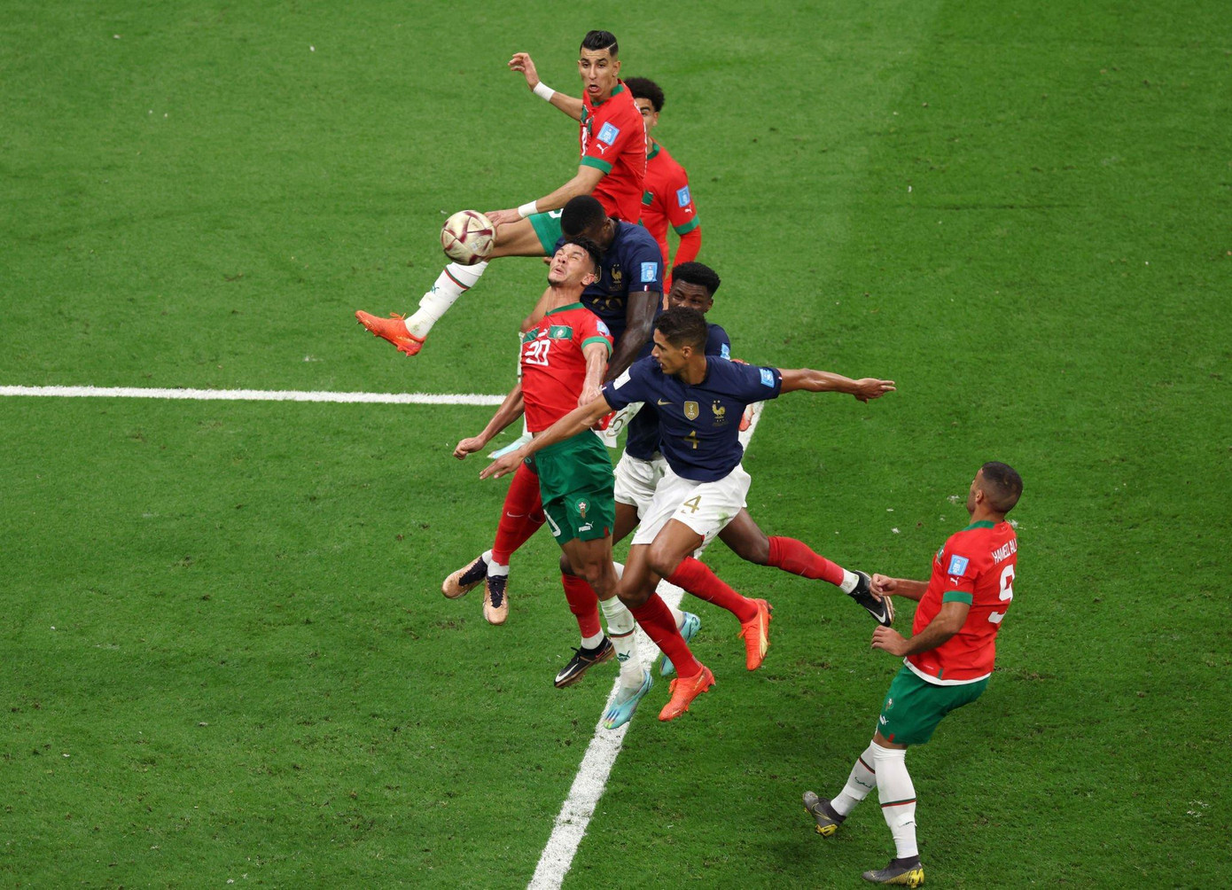 World Cup 2022: Hạ Morocco 2-0, Pháp hẹn kịch chiến Argentina ở chung kết ảnh 54