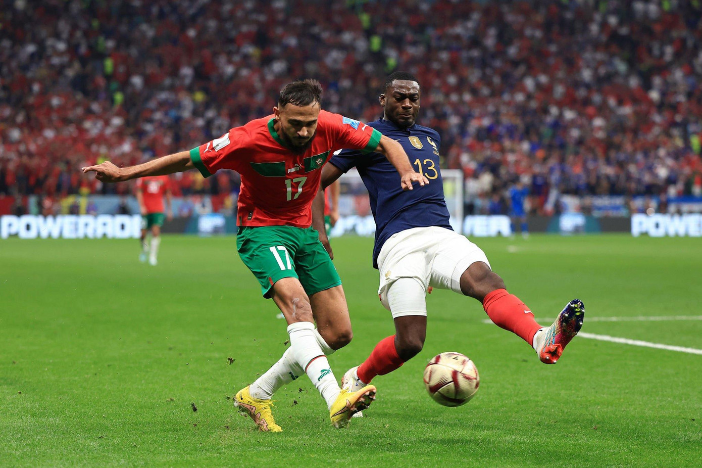 World Cup 2022: Hạ Morocco 2-0, Pháp hẹn kịch chiến Argentina ở chung kết ảnh 49