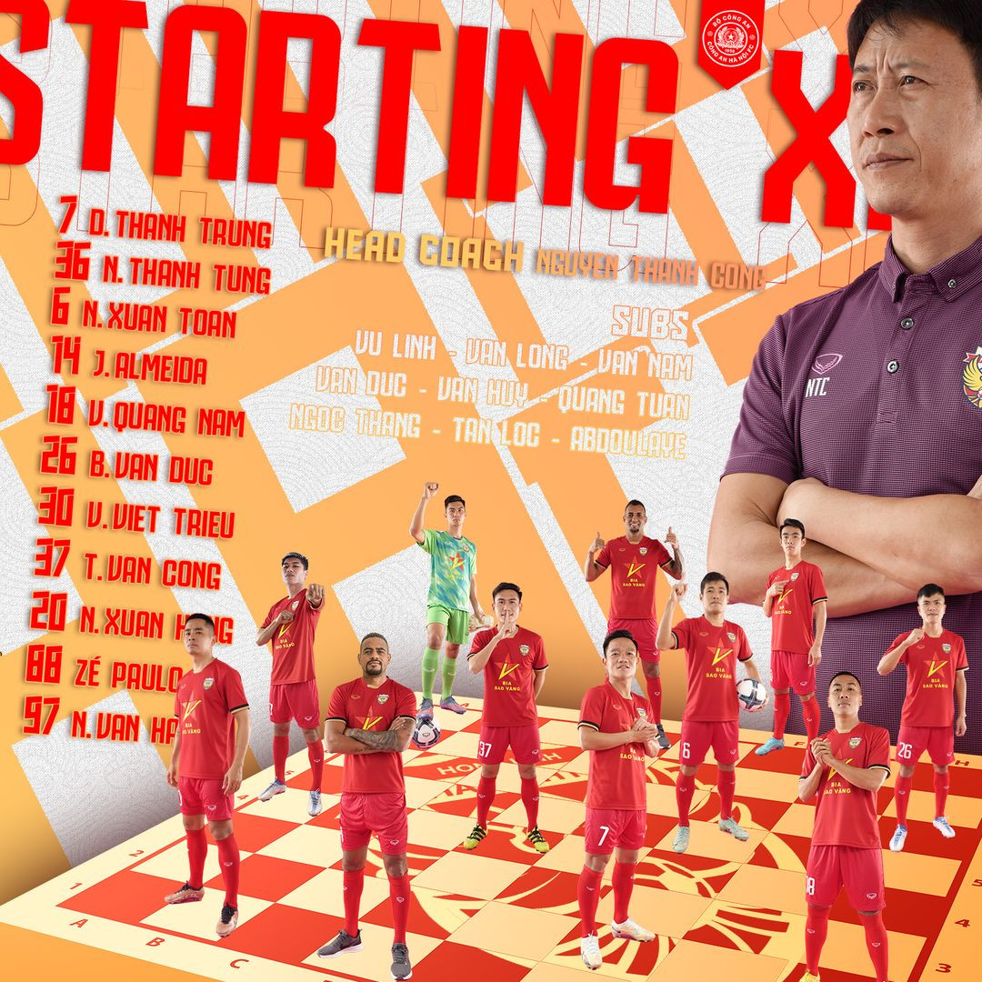 CAHN bị Hà Tĩnh chia điểm, cục diện cuộc đua vô địch thêm gay cấn ảnh 3 CAHN bị Hà Tĩnh chia điểm, cục diện cuộc đua vô địch thêm gay cấn ảnh 3