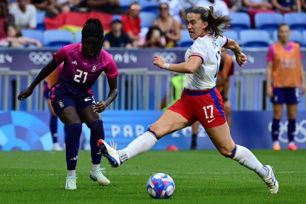 Tuyển nữ Mỹ lần thứ 6 vào chung kết Olympic nhờ bàn thắng hiệp phụ trước tuyển Đức ảnh 33