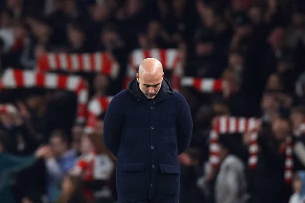 Thua Arsenal 1-5, Man City thảm bại rời Emirates ảnh 35 Thua Arsenal 1-5, Man City thảm bại rời Emirates ảnh 35