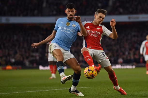 Thua Arsenal 1-5, Man City thảm bại rời Emirates ảnh 22 Thua Arsenal 1-5, Man City thảm bại rời Emirates ảnh 22
