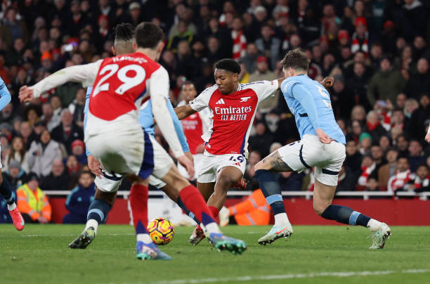 Thua Arsenal 1-5, Man City thảm bại rời Emirates ảnh 29