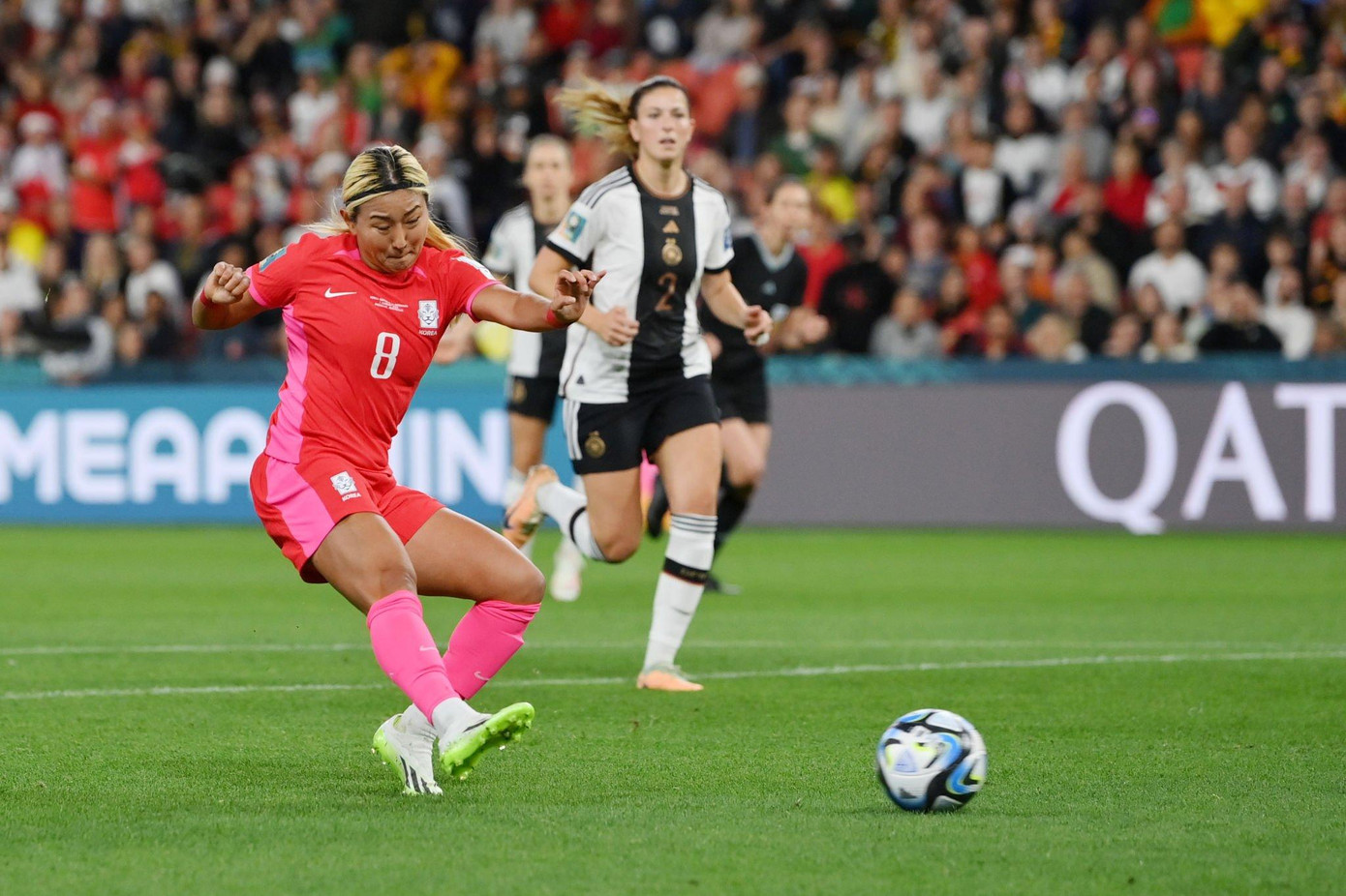 Bị Hàn Quốc cầm chân 1-1, tuyển nữ Đức bị loại sớm ngay vòng bảng ảnh 8