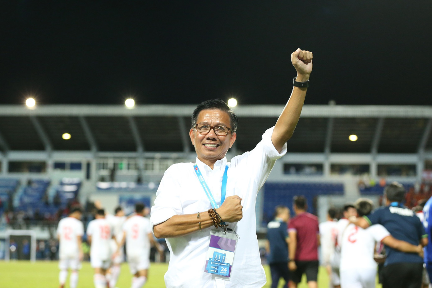 HLV Hoàng Anh Tuấn hy vọng chức vô địch U23 Đông Nam Á sẽ là một cú hích trong công cuộc phát triển bóng đá trẻ. (Ảnh: Thủ Khúc) HLV Hoàng Anh Tuấn hy vọng chức vô địch U23 Đông Nam Á sẽ là một cú hích trong công cuộc phát triển bóng đá trẻ. (Ảnh: Thủ Khúc)