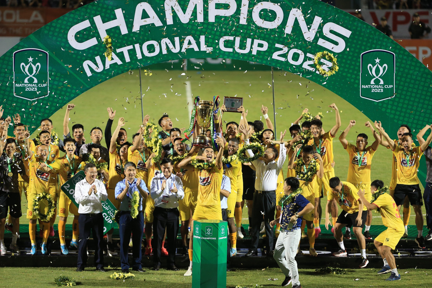 CLB Đông Á Thanh Hóa đoạt Cúp Quốc gia 2023 một cách xứng đáng.