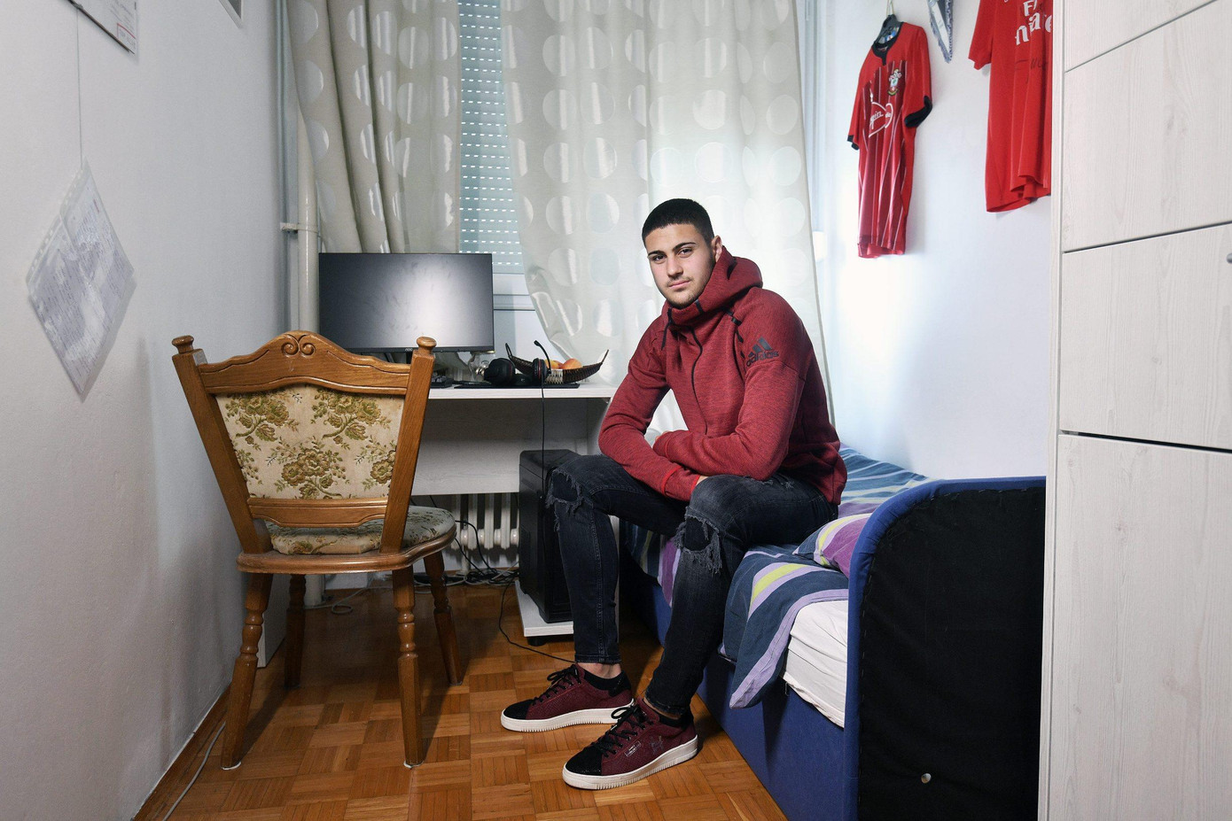 Gvardiol và bức tranh hồi mẫu giáo, sơ đồ tới thành công trong căn phòng ở Zagreb. (Ảnh: jutarnji)