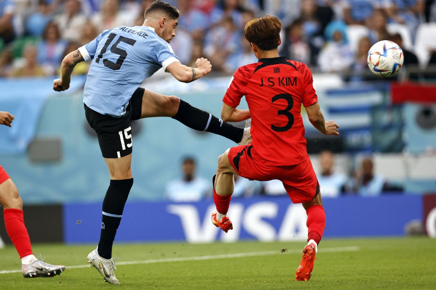 World Cup 2022: Uruguay tiếc nuối sau trận đấu không bàn thắng với Hàn Quốc ảnh 9