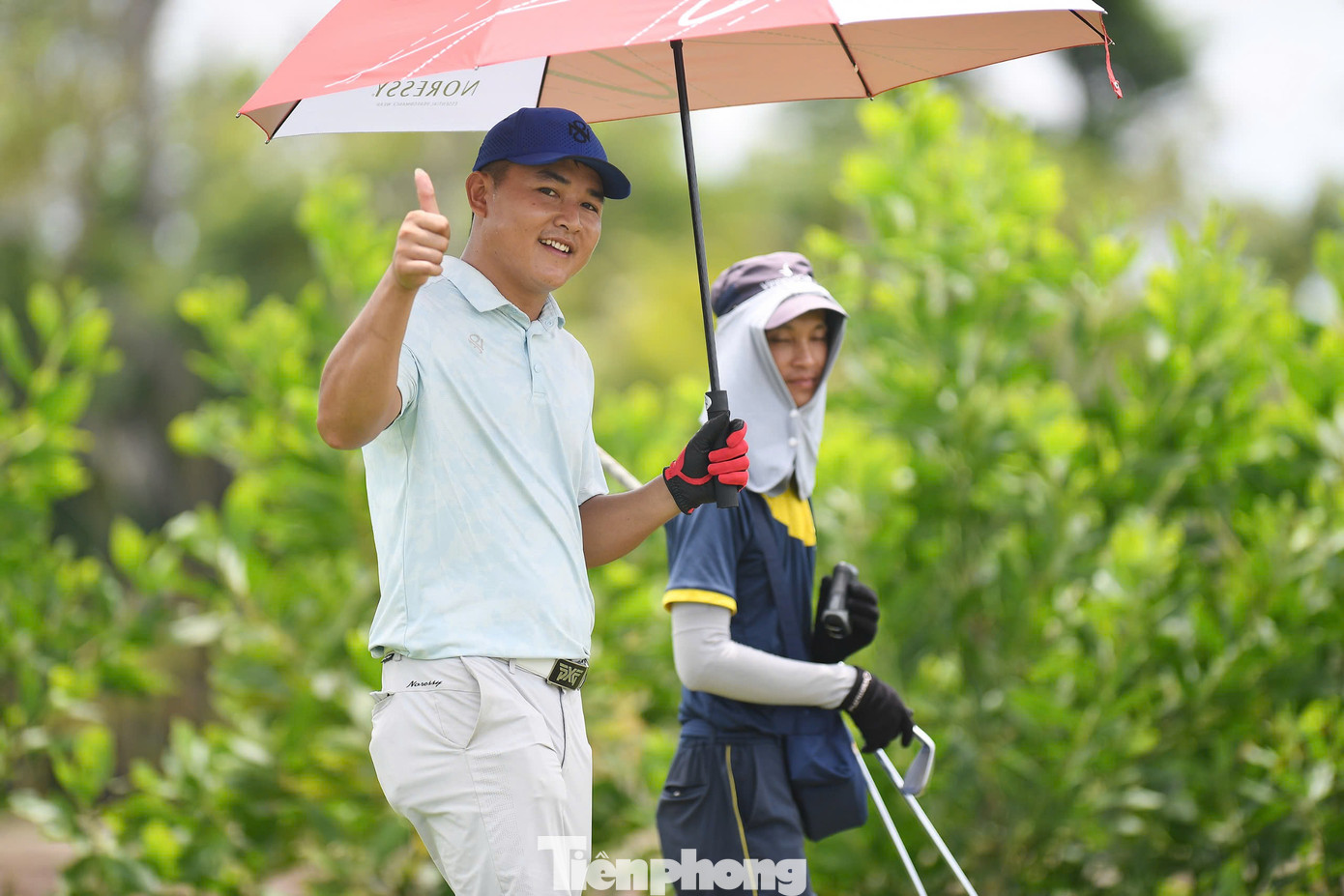 Trong các cuộc trao đổi ngắn với PV báo Tiền Phong, các golfer đều tỏ ra hài lòng với điều kiện sân bãi ở Vinpearl Golf Hải Phòng, xứng tầm với giải golf quốc gia.