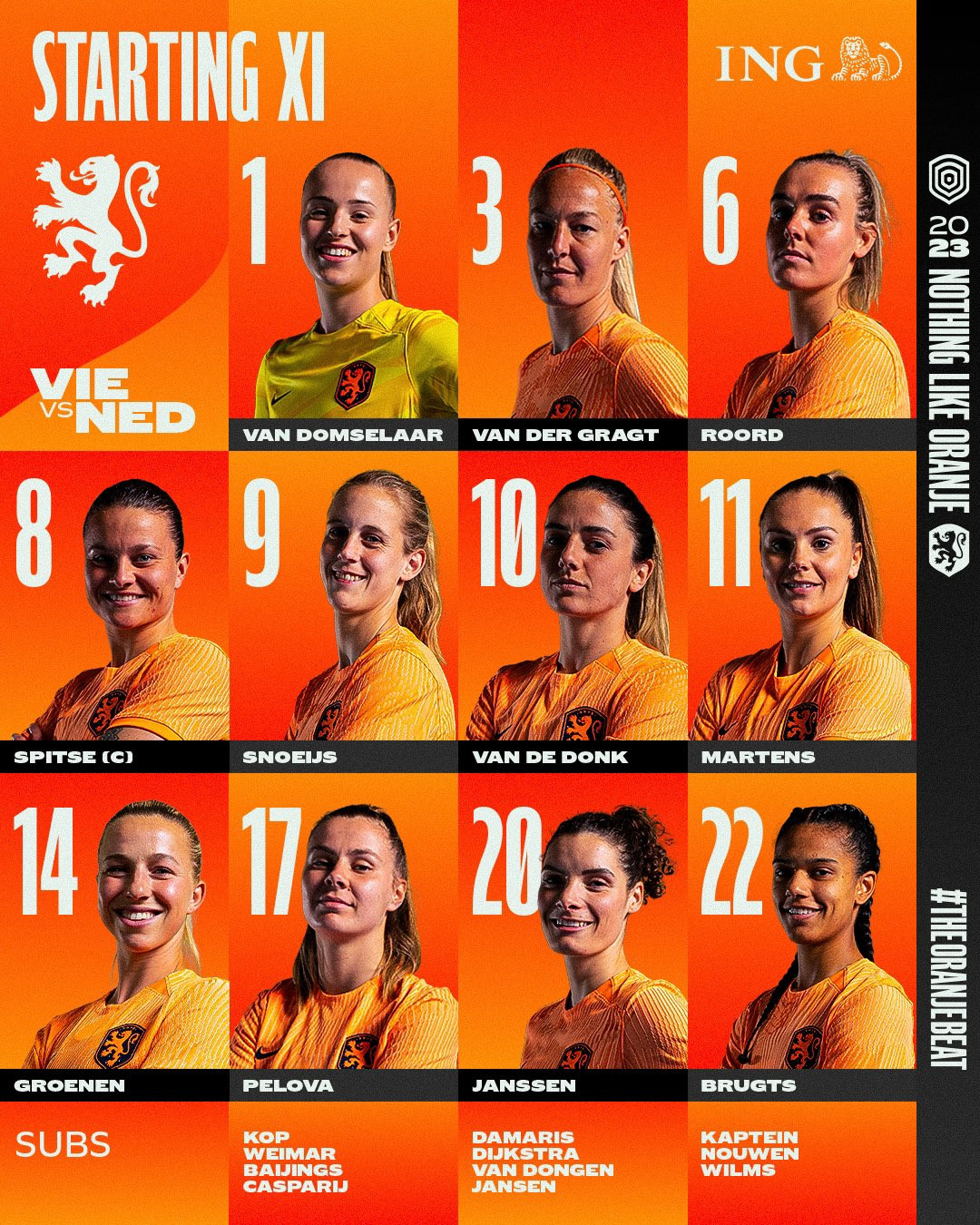 Đội tuyển nữ Việt Nam kết thúc hành trình tại World Cup nữ 2023 bằng trận thua Hà Lan ảnh 8 Đội tuyển nữ Việt Nam kết thúc hành trình tại World Cup nữ 2023 bằng trận thua Hà Lan ảnh 8