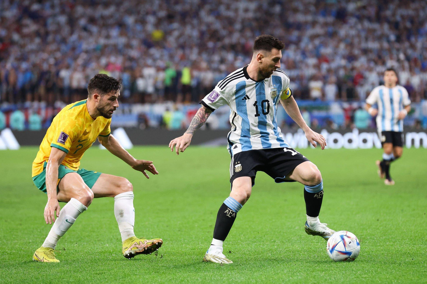 World Cup 2022 Argentina 2-1 Australia, Messi ghi bàn thứ 789 sau 1.000 trận, hẹn hò Hà Lan ở tứ kết ảnh 18