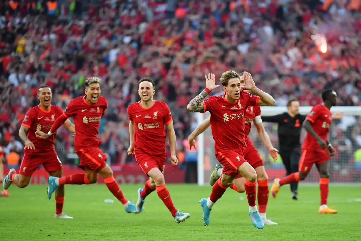 Liverpool đang là một tập thể chất lượng mà bất cứ ai cũng có thể trở thành ngôi sao. (Ảnh: Getty Images) Liverpool đang là một tập thể chất lượng mà bất cứ ai cũng có thể trở thành ngôi sao. (Ảnh: Getty Images)