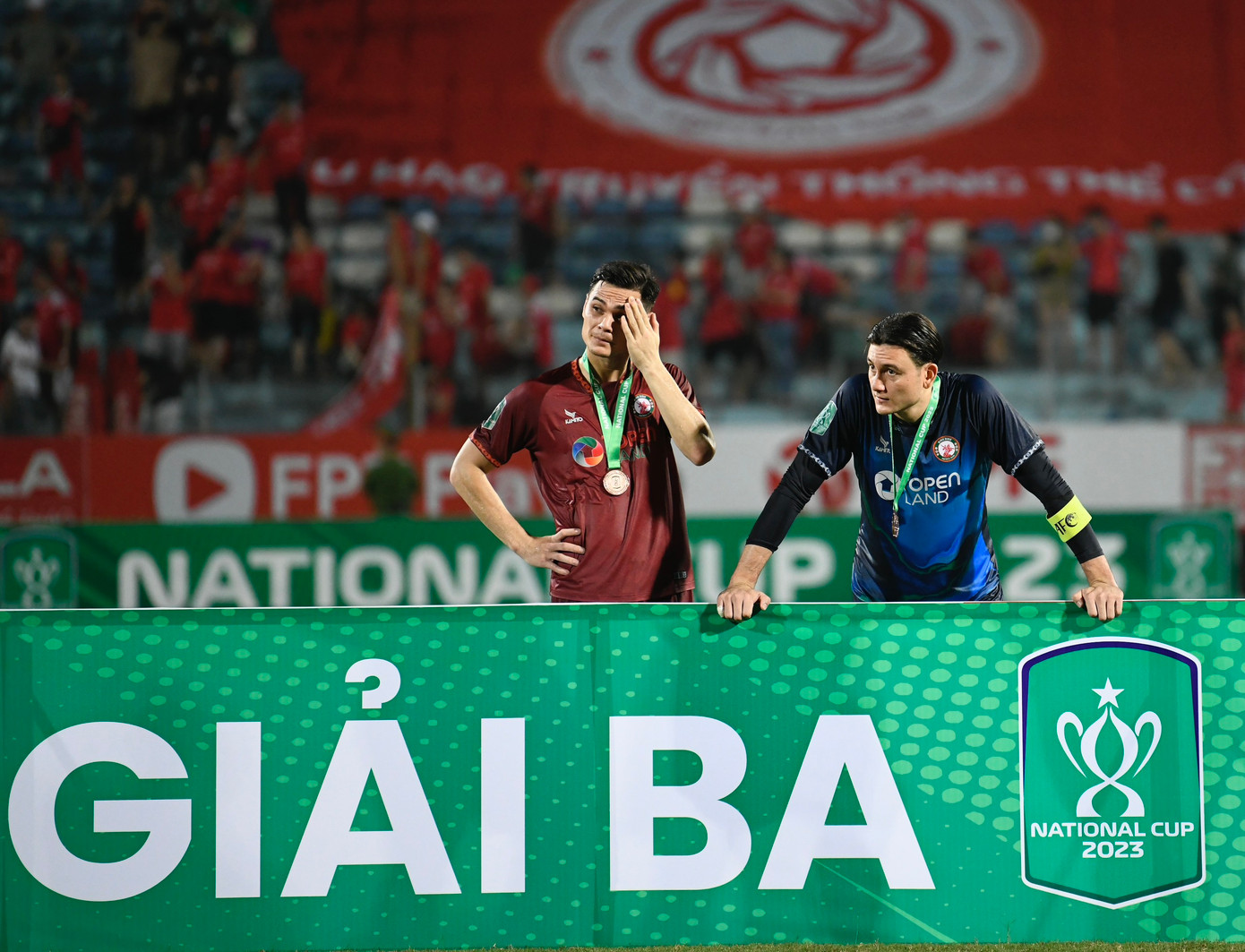 Đức Chiến lập siêu phẩm phút cuối giúp Viettel vào chung kết Cúp Quốc gia ảnh 47