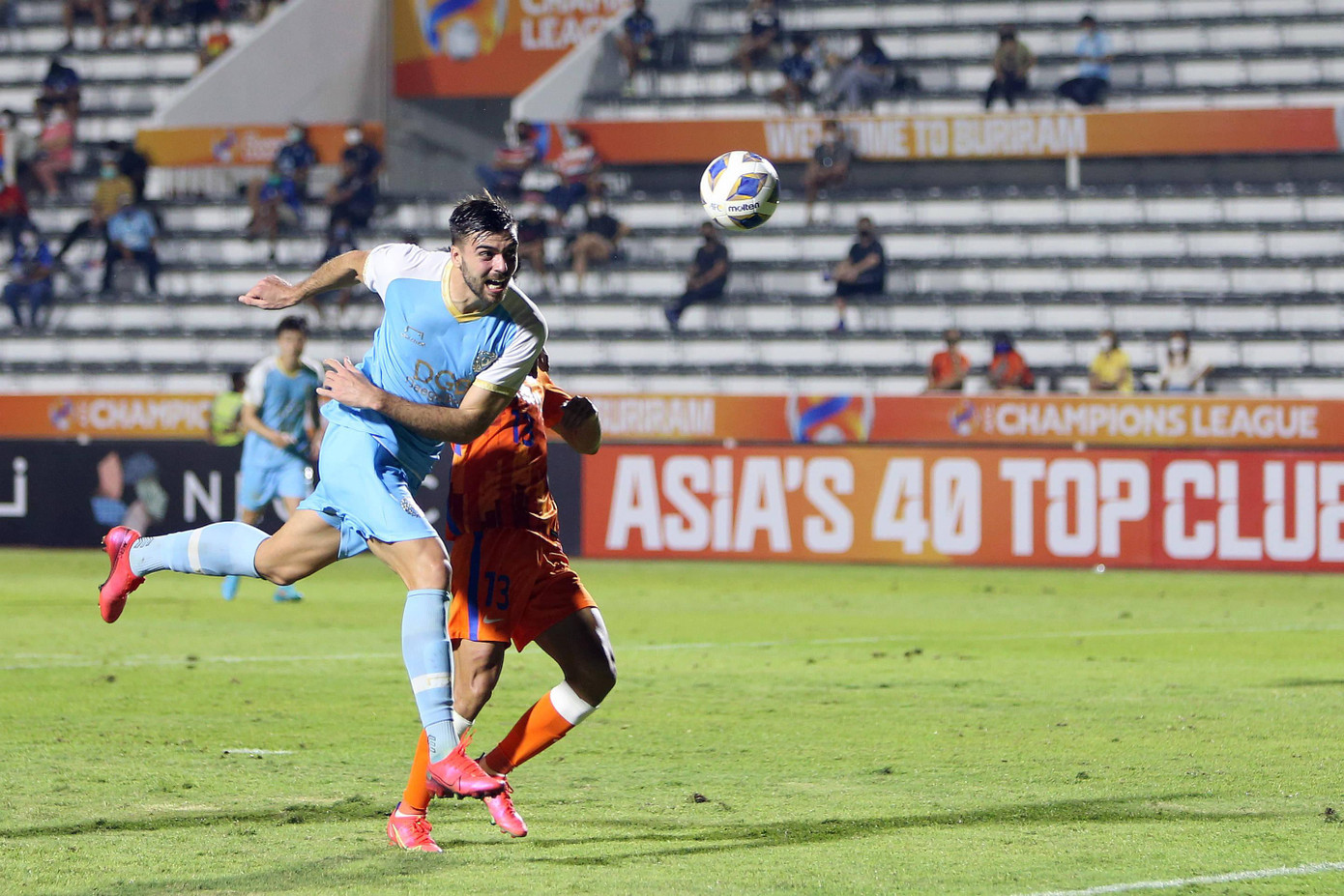 Shandong Taishan thảm bại 0-7 trước Daegu của Hàn Quốc ở trận mở màn AFC Champions League. (Ảnh: Sohu)