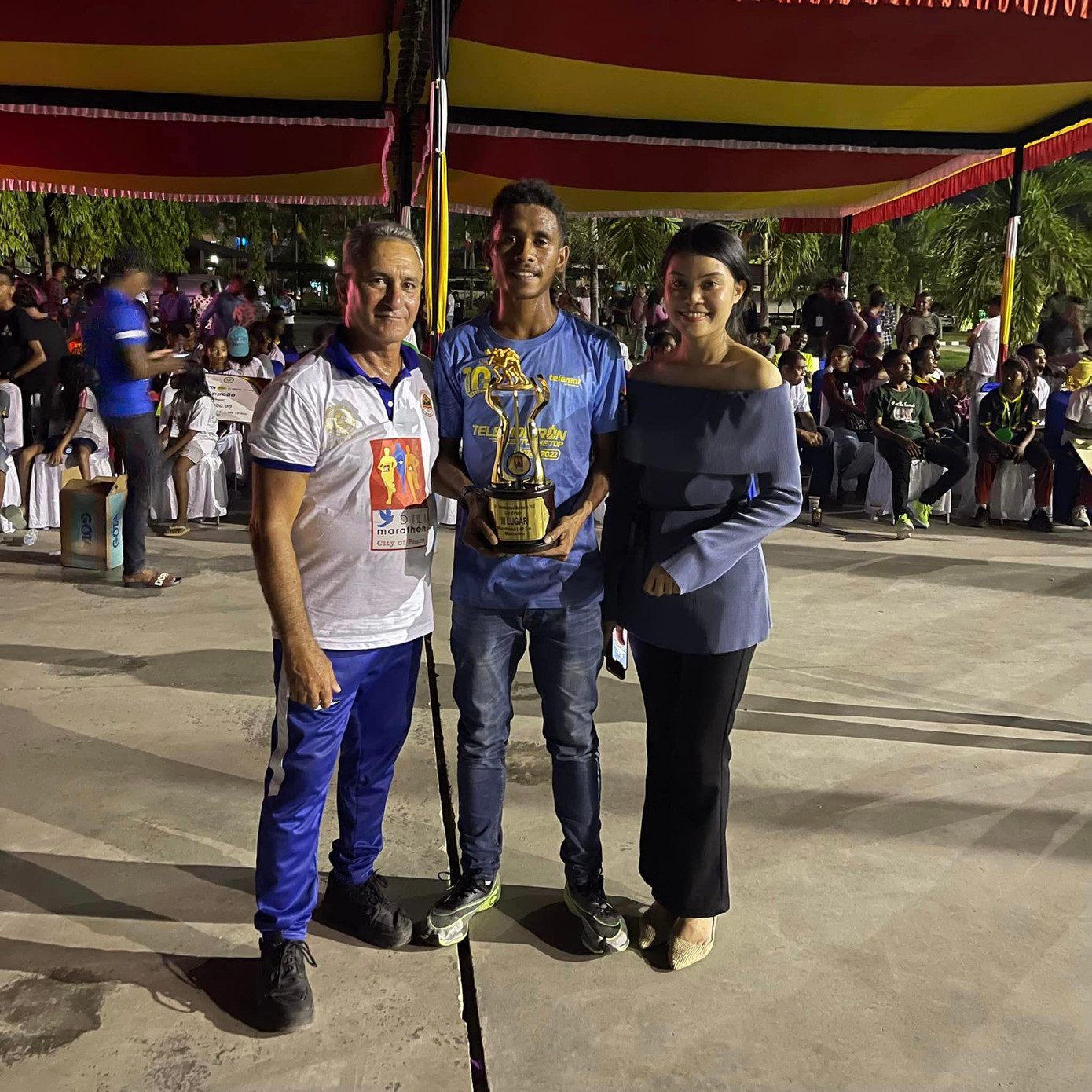 Cuối năm ngoái, Felisberto là nhà vô địch giải quốc tế Dili Marathon 2022. Cuối năm ngoái, Felisberto là nhà vô địch giải quốc tế Dili Marathon 2022.