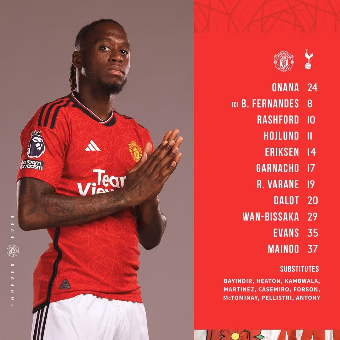 Tottenham khiến MU chia điểm tại Old Trafford ảnh 1 Tottenham khiến MU chia điểm tại Old Trafford ảnh 1
