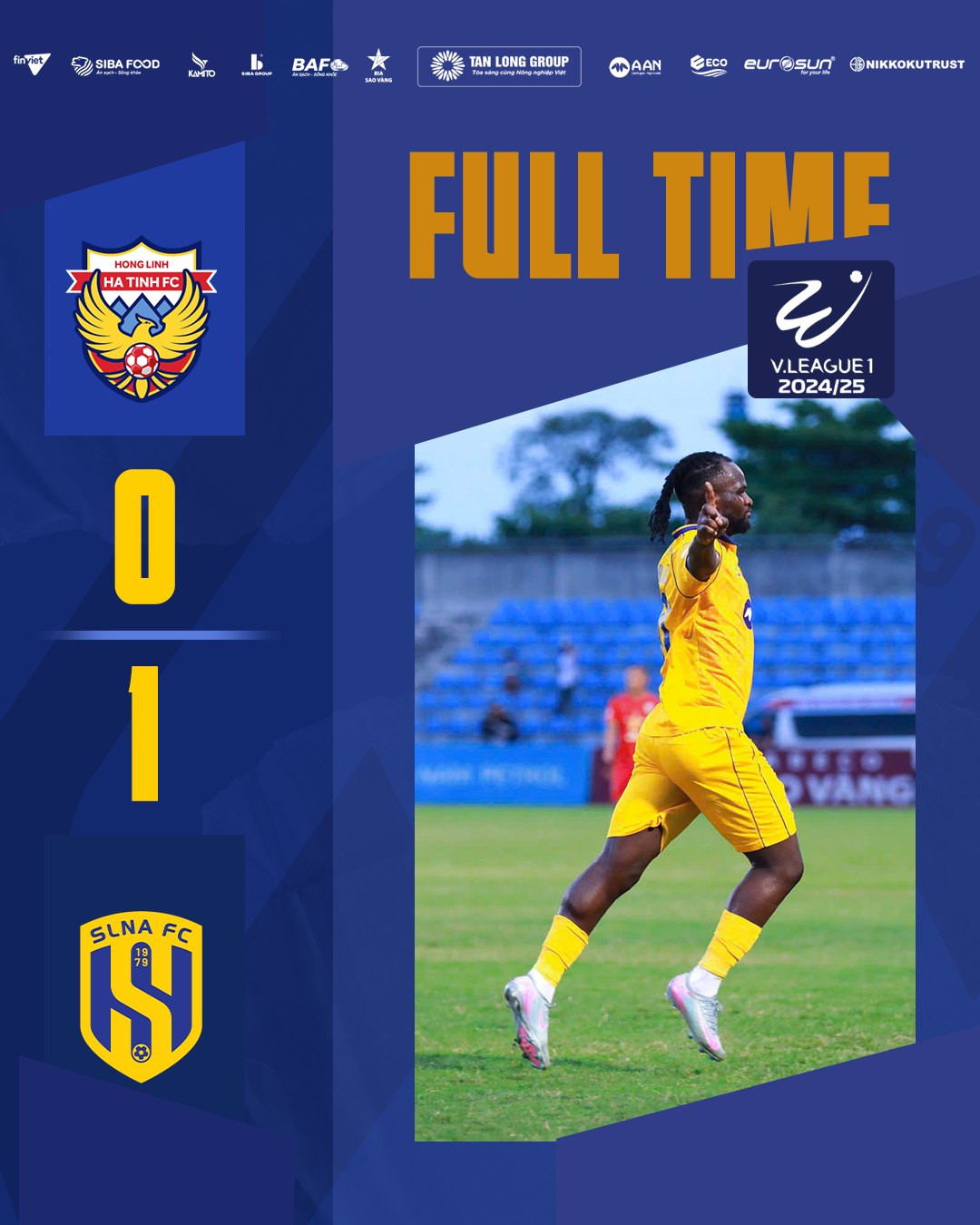 Kiếm được 3 điểm từ láng giềng Hà Tĩnh, SLNA nhiều cơ hội trụ hạng ảnh 14