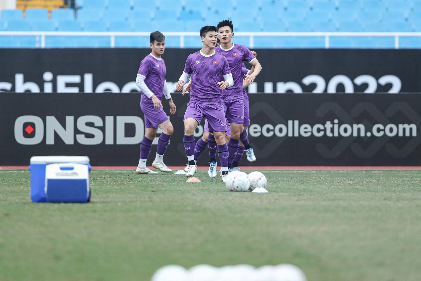 Các cầu thủ đang nỗ lực hết sức cho 2 trận đấu cuối cùng.