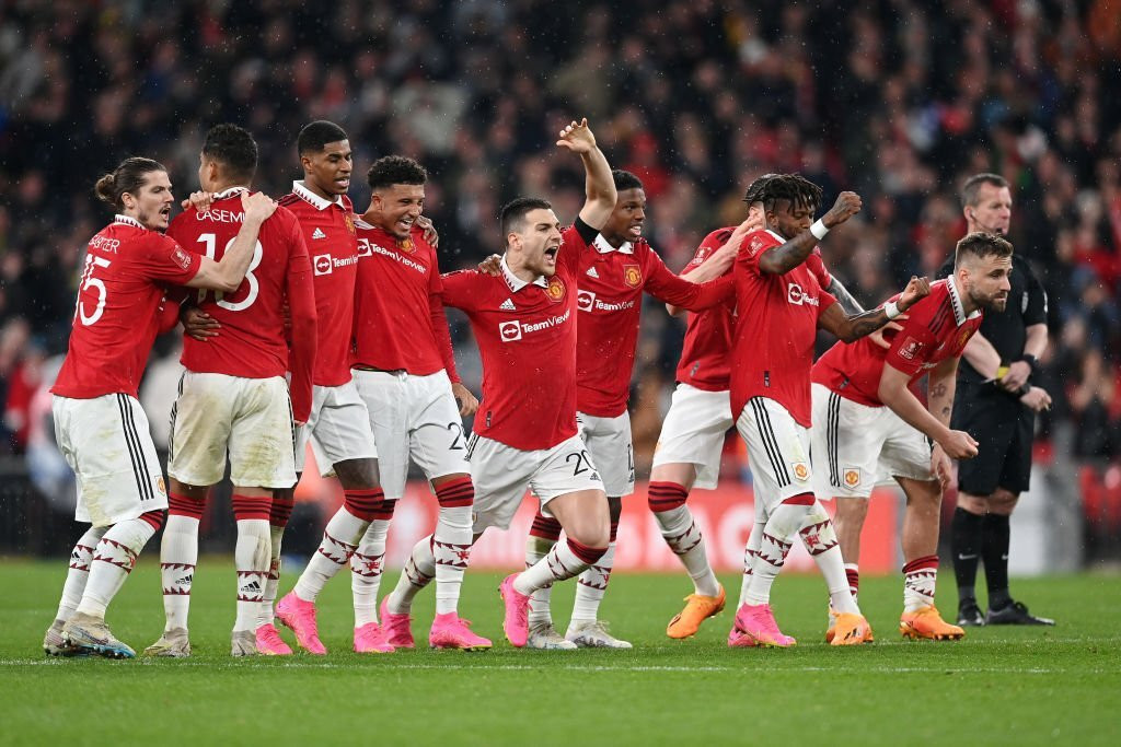 Thắng Brighton 7-6 trên chấm luân lưu, MU hẹn đại chiến Man City ở chung kết FA Cup ảnh 41