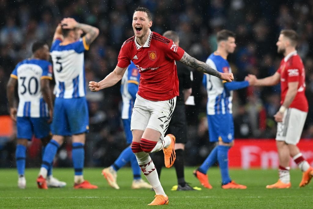 Thắng Brighton 7-6 trên chấm luân lưu, MU hẹn đại chiến Man City ở chung kết FA Cup ảnh 39