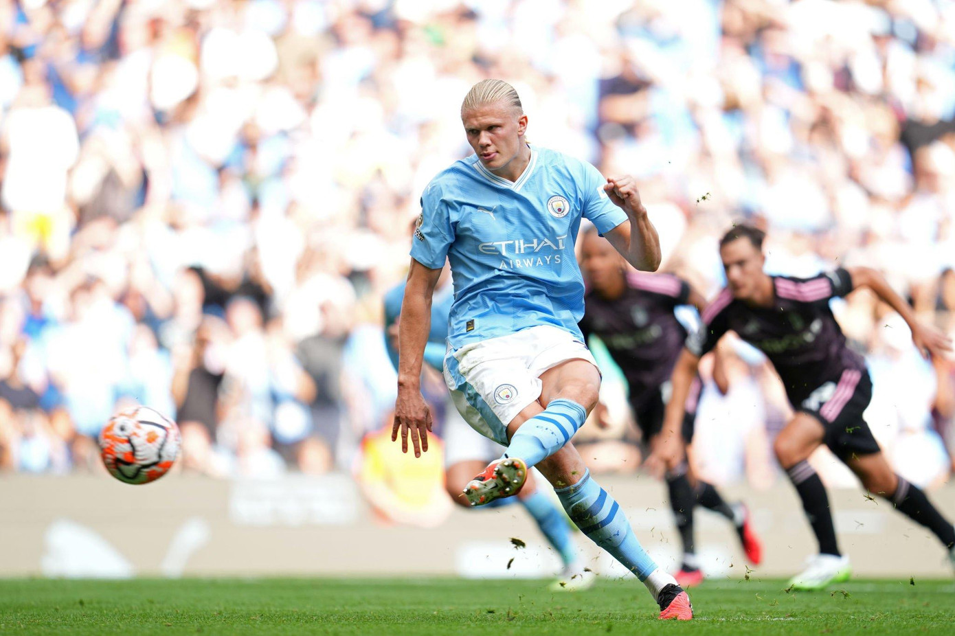 Haaland lập hattrick, Man City đại phá Fulham 5-1 ảnh 31 Haaland lập hattrick, Man City đại phá Fulham 5-1 ảnh 31