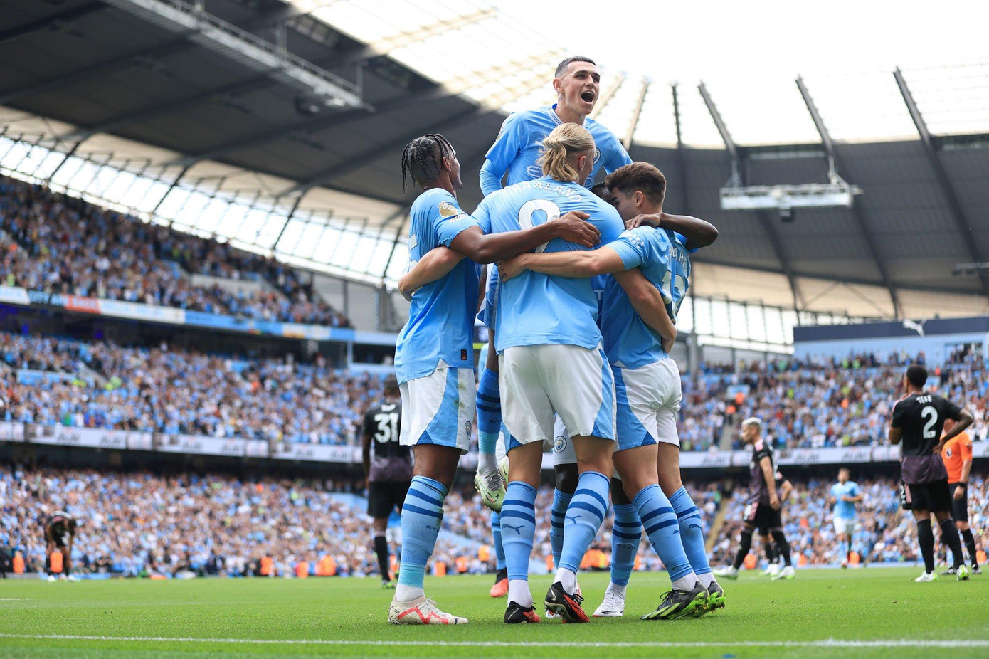 Haaland lập hattrick, Man City đại phá Fulham 5-1 ảnh 21 Haaland lập hattrick, Man City đại phá Fulham 5-1 ảnh 21