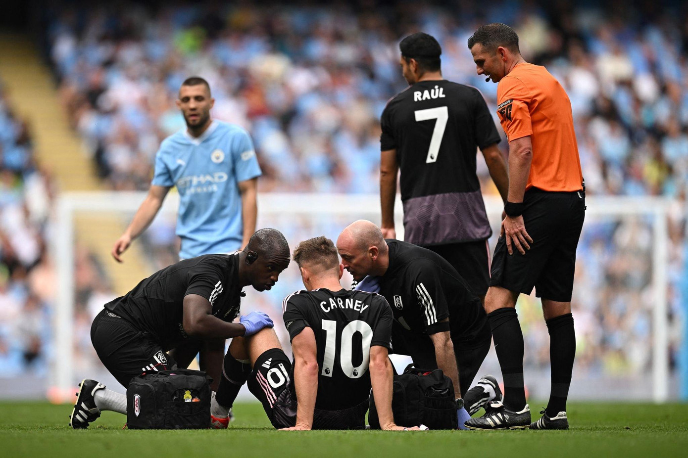 Haaland lập hattrick, Man City đại phá Fulham 5-1 ảnh 9 Haaland lập hattrick, Man City đại phá Fulham 5-1 ảnh 9
