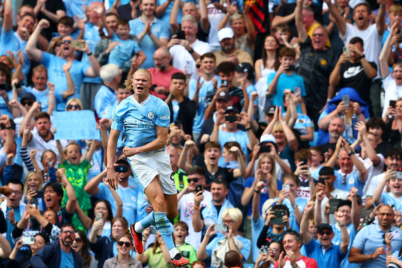 Haaland lập hattrick, Man City đại phá Fulham 5-1 ảnh 36 Haaland lập hattrick, Man City đại phá Fulham 5-1 ảnh 36