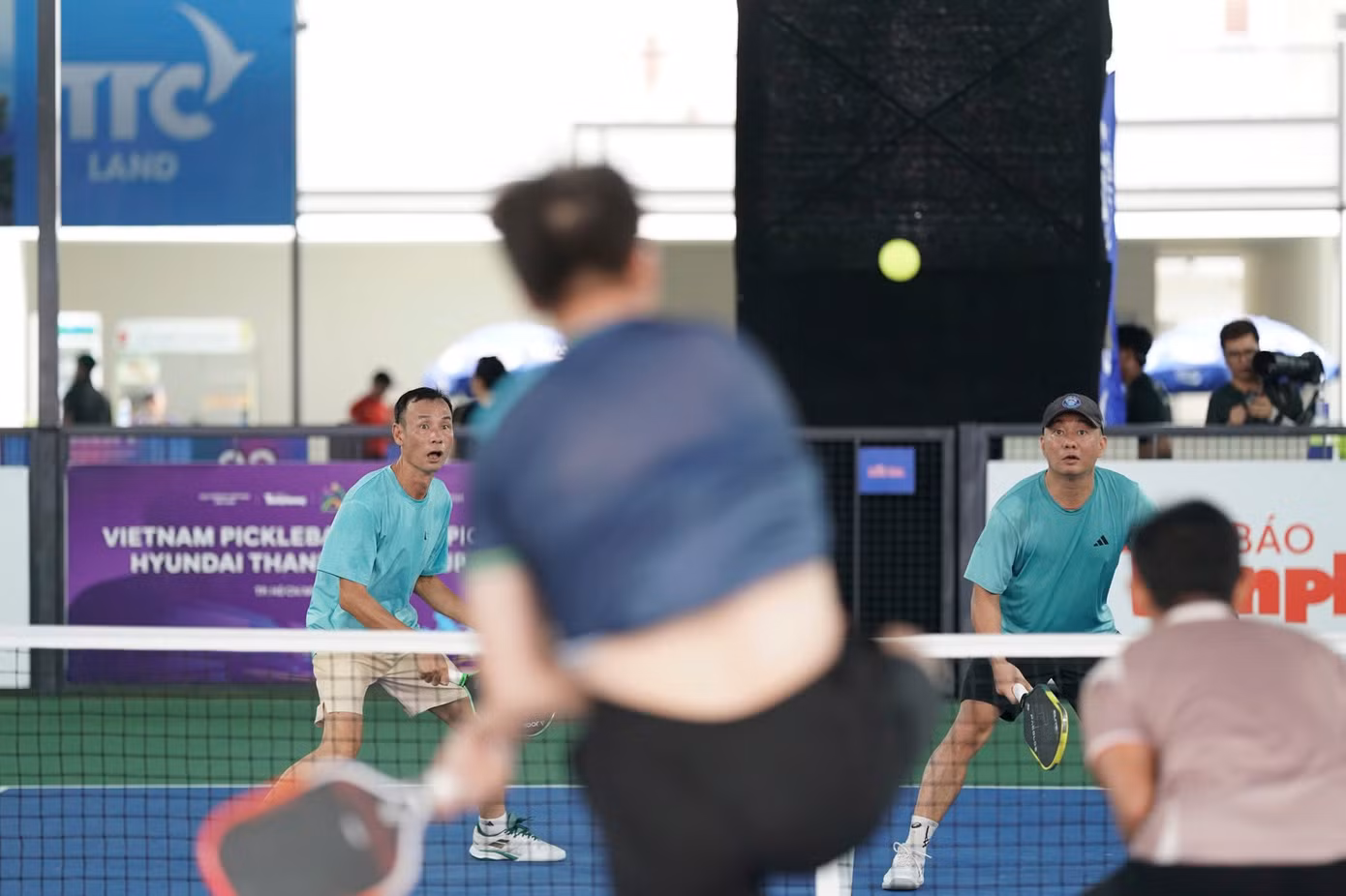 Những trận chung kết thực sự nâng tầm Giải Pickleball Việt Nam - Cúp Hyundai Thành Công 2025, khẳng định chất lượng, tầm vóc hàng đầu của giải đấu quy mô quốc gia.