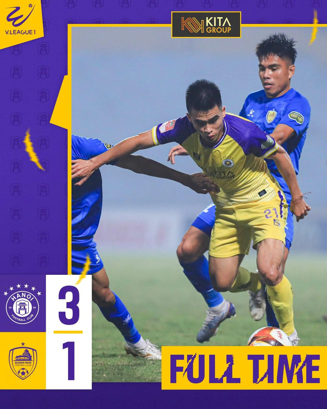 Đánh bại Quảng Nam, Hà Nội lại nuôi hy vọng tốp 3 ảnh 32