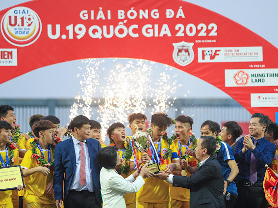 U19 Hà Nội đang là nhà đương kim vô địch (Ảnh: VFF) U19 Hà Nội đang là nhà đương kim vô địch (Ảnh: VFF)