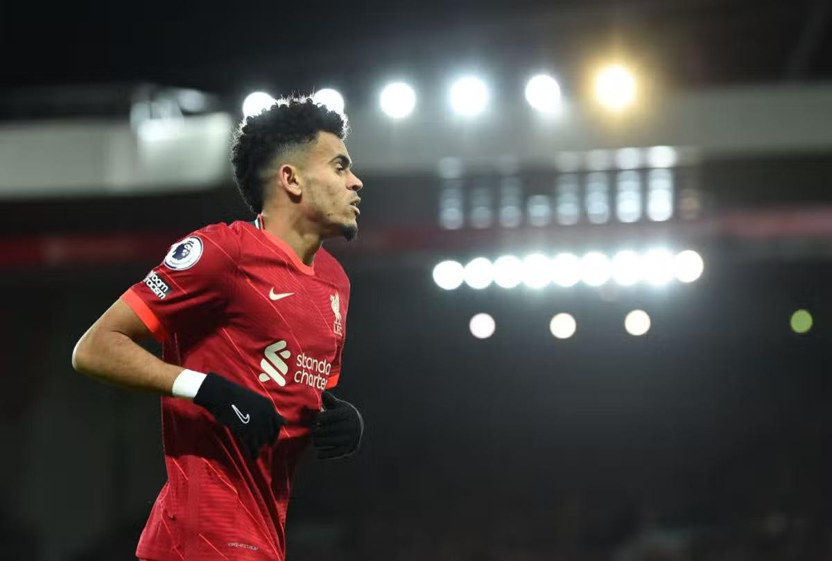 Luis Diaz đã ghi 6 bàn và 4 kiến tạo cho Liverpool sau 25 trận. (Ảnh: Independent) Luis Diaz đã ghi 6 bàn và 4 kiến tạo cho Liverpool sau 25 trận. (Ảnh: Independent)