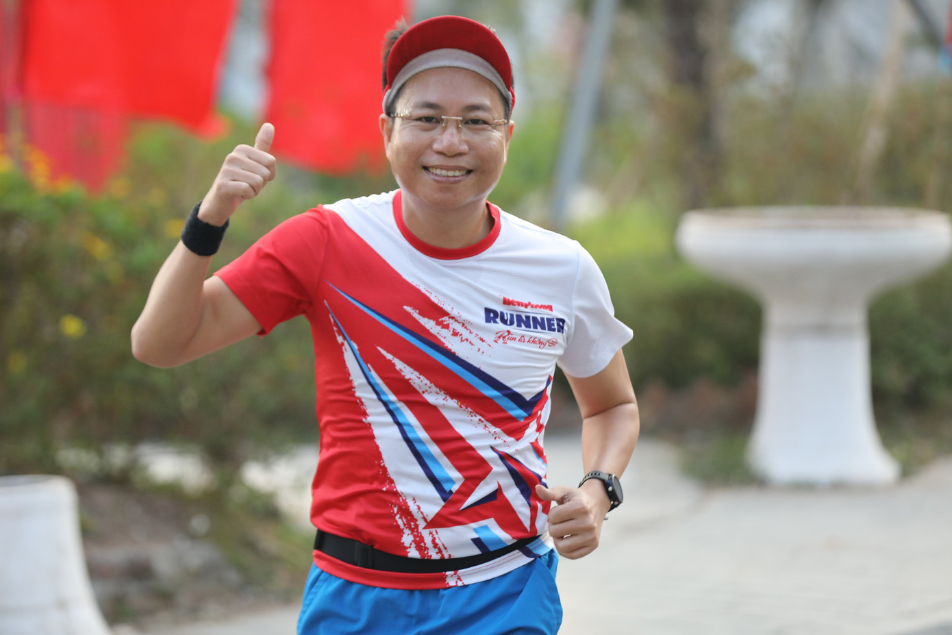 Những thành viên tích cực, đam mê chạy bộ của Tiền Phong Runner. (Ảnh: Hồng Vĩnh)