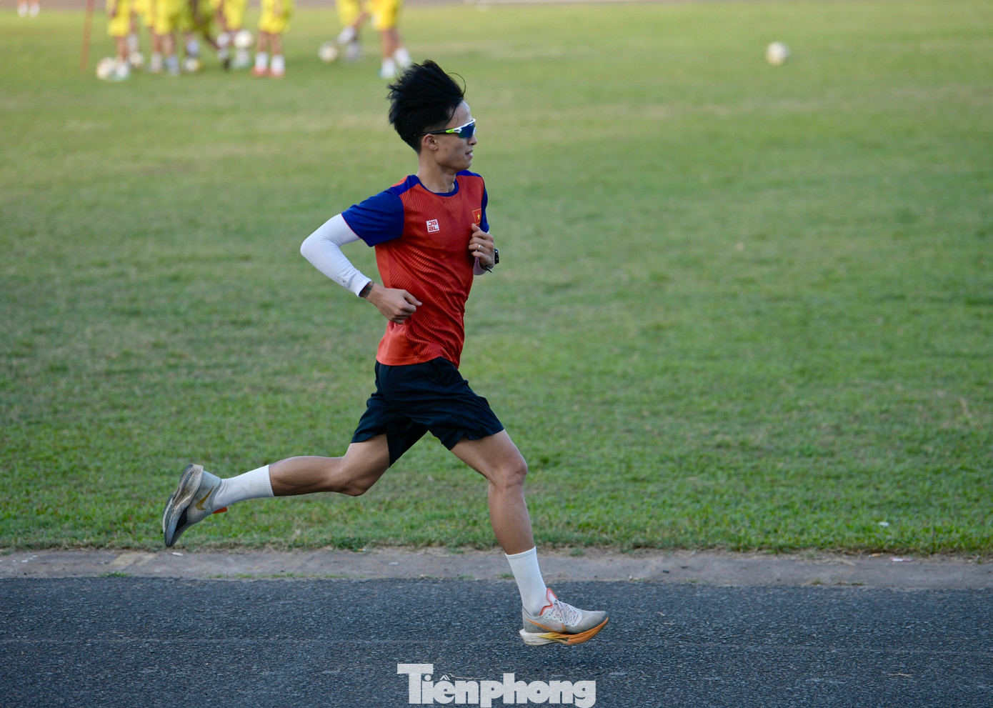 Nguyễn Trung Cường đang nỗ lực tập luyện cho Tiền Phong Marathon 2024.