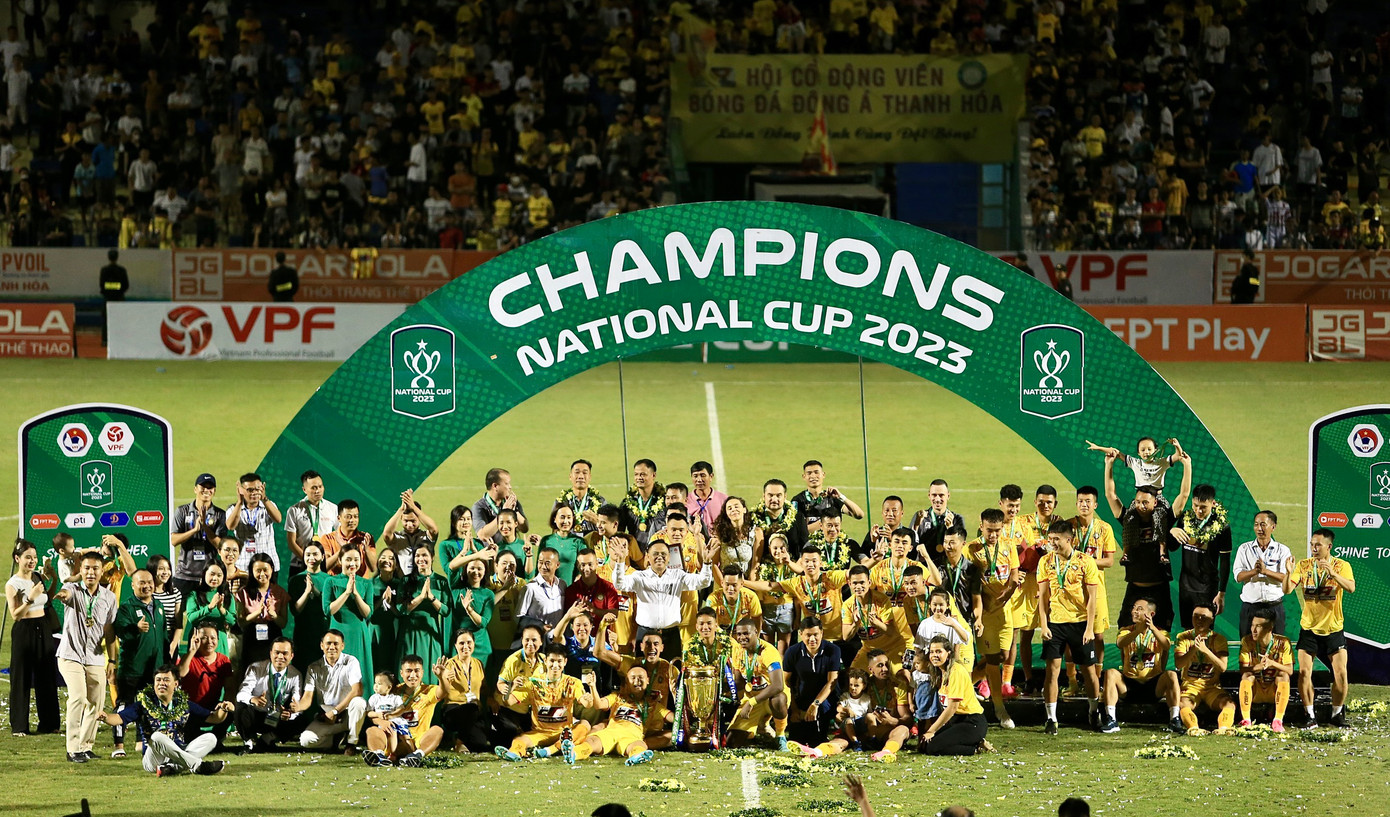 Đánh bại Viettel, Đông Á Thanh Hóa đoạt Cúp Quốc gia 2023. Đánh bại Viettel, Đông Á Thanh Hóa đoạt Cúp Quốc gia 2023.
