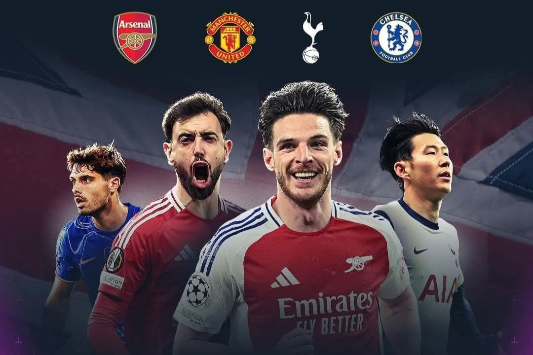 Hiện còn 4 CLB Anh ở bán kết ba cúp châu Âu. Hiện còn 4 CLB Anh ở bán kết ba cúp châu Âu.