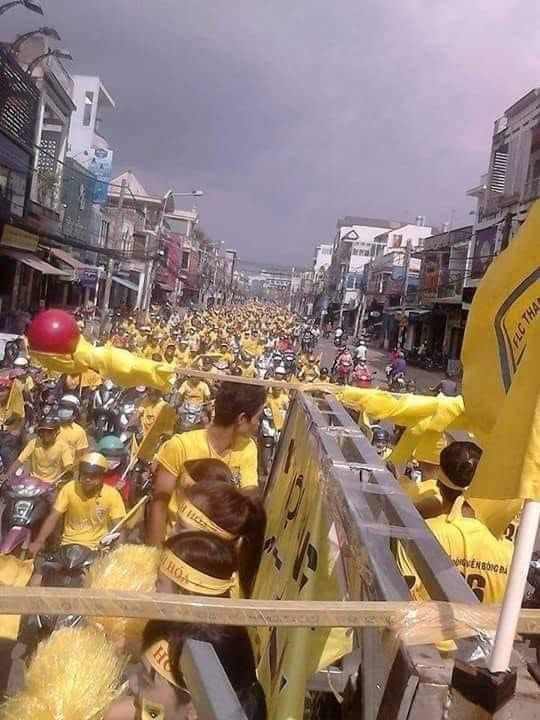 CĐV Thanh Hóa đang hy vọng tái hiện lại màn rước Cúp như đã làm vào năm 2009.