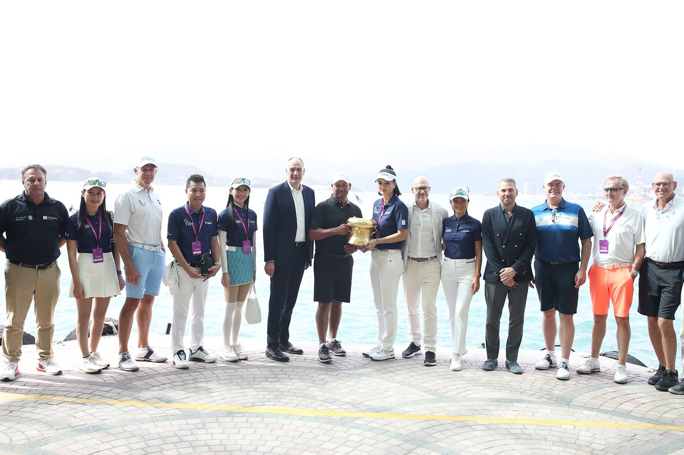 Michael Campbell cùng các ngôi sao, golfer huyền thoại tham dự Vinpearl DIC Legends Việt Nam 2023.