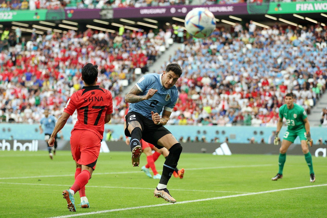 World Cup 2022: Uruguay tiếc nuối sau trận đấu không bàn thắng với Hàn Quốc ảnh 11