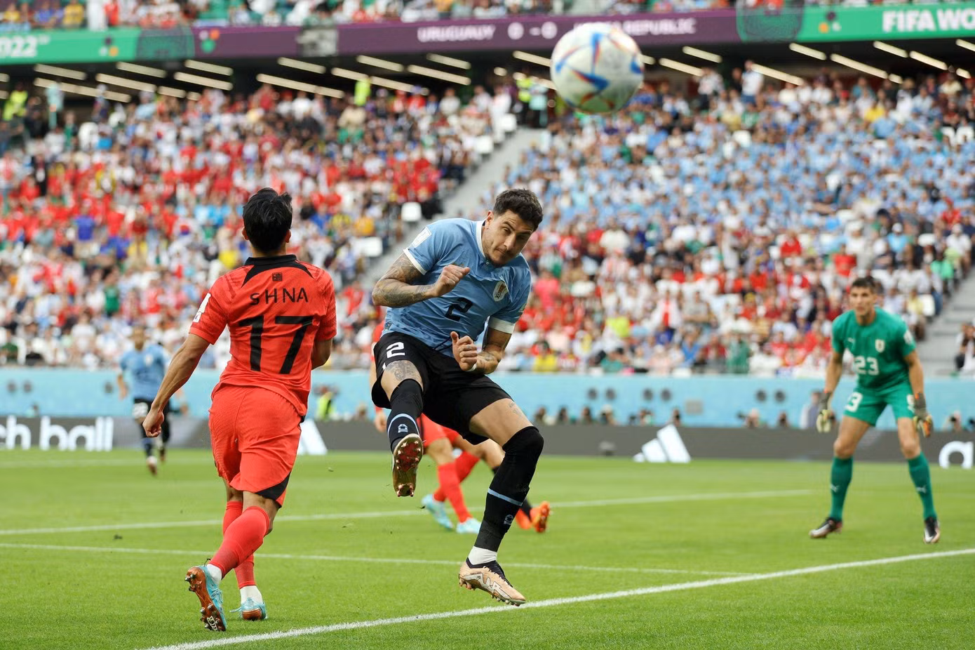 World Cup 2022: Uruguay tiếc nuối sau trận đấu không bàn thắng với Hàn Quốc ảnh 11