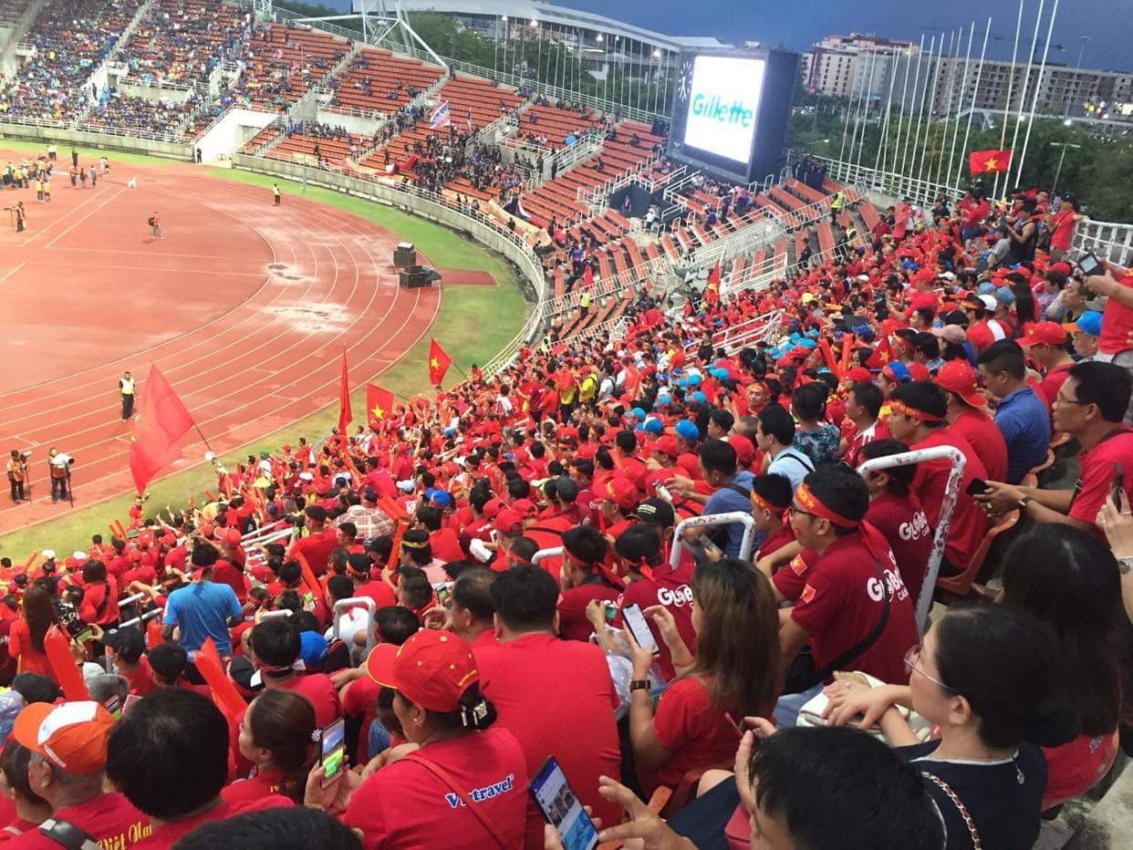 Hình ảnh Phạm Giang tại Thammasat trong trận đấu năm 2019. (Ảnh: Nhân vật cung cấp)