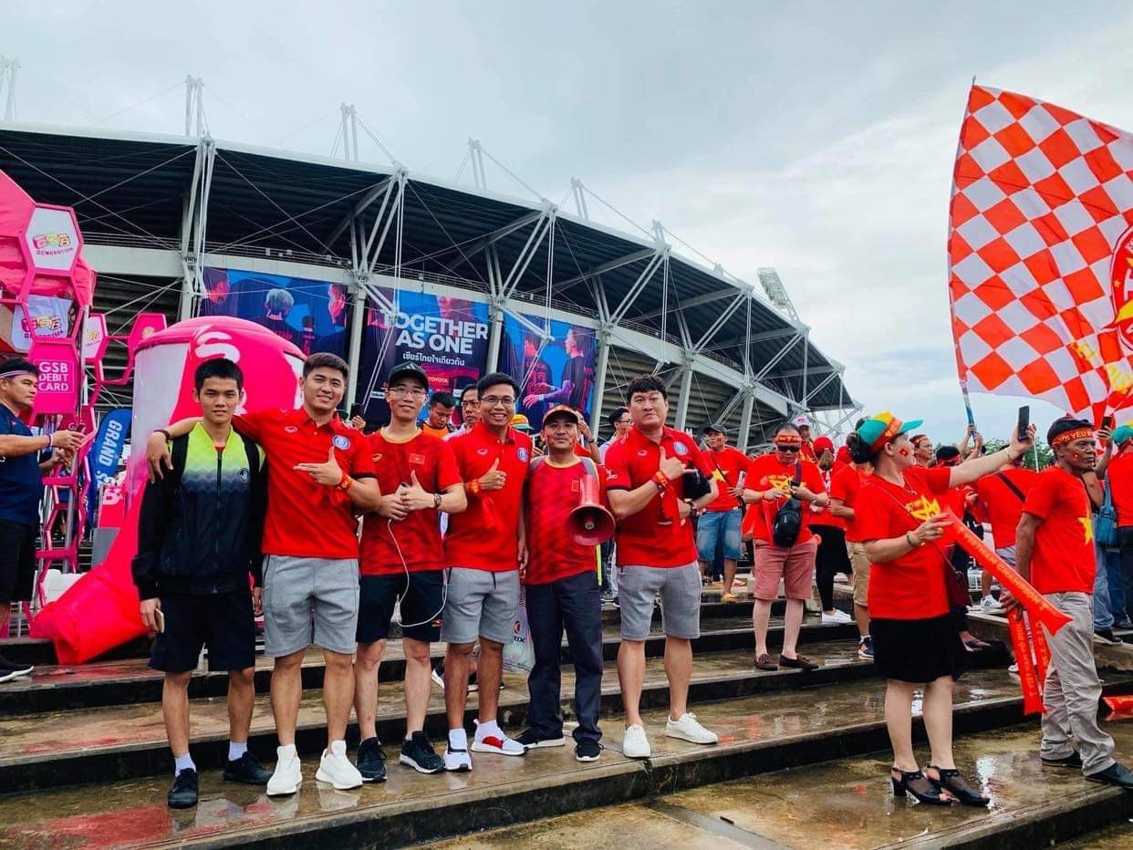 Hình ảnh Phạm Giang tại Thammasat trong trận đấu năm 2019. (Ảnh: Nhân vật cung cấp)