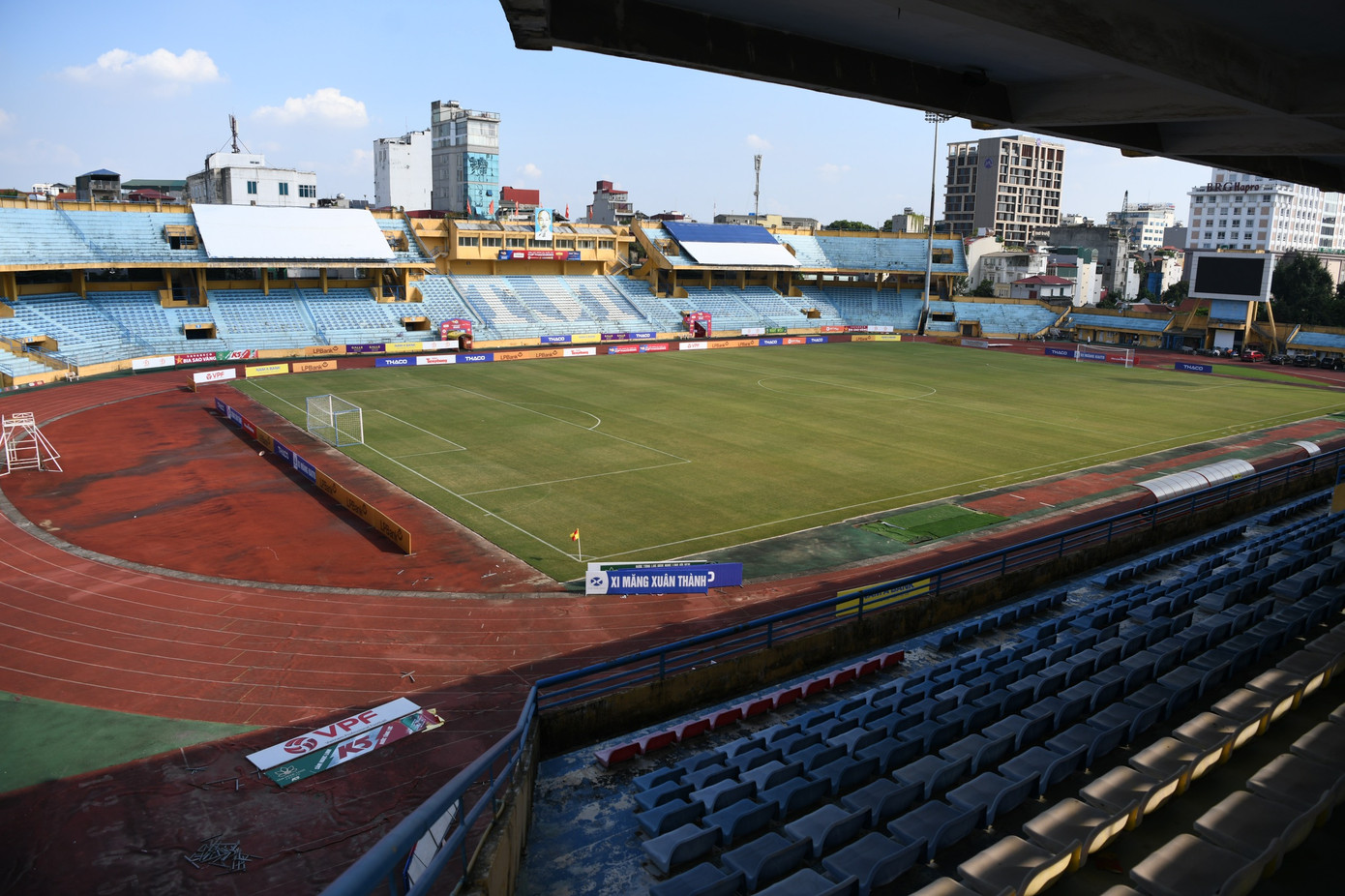 Sân vận động Hàng Đẫy sôi động trước trận Siêu cúp lịch sử ảnh 5
