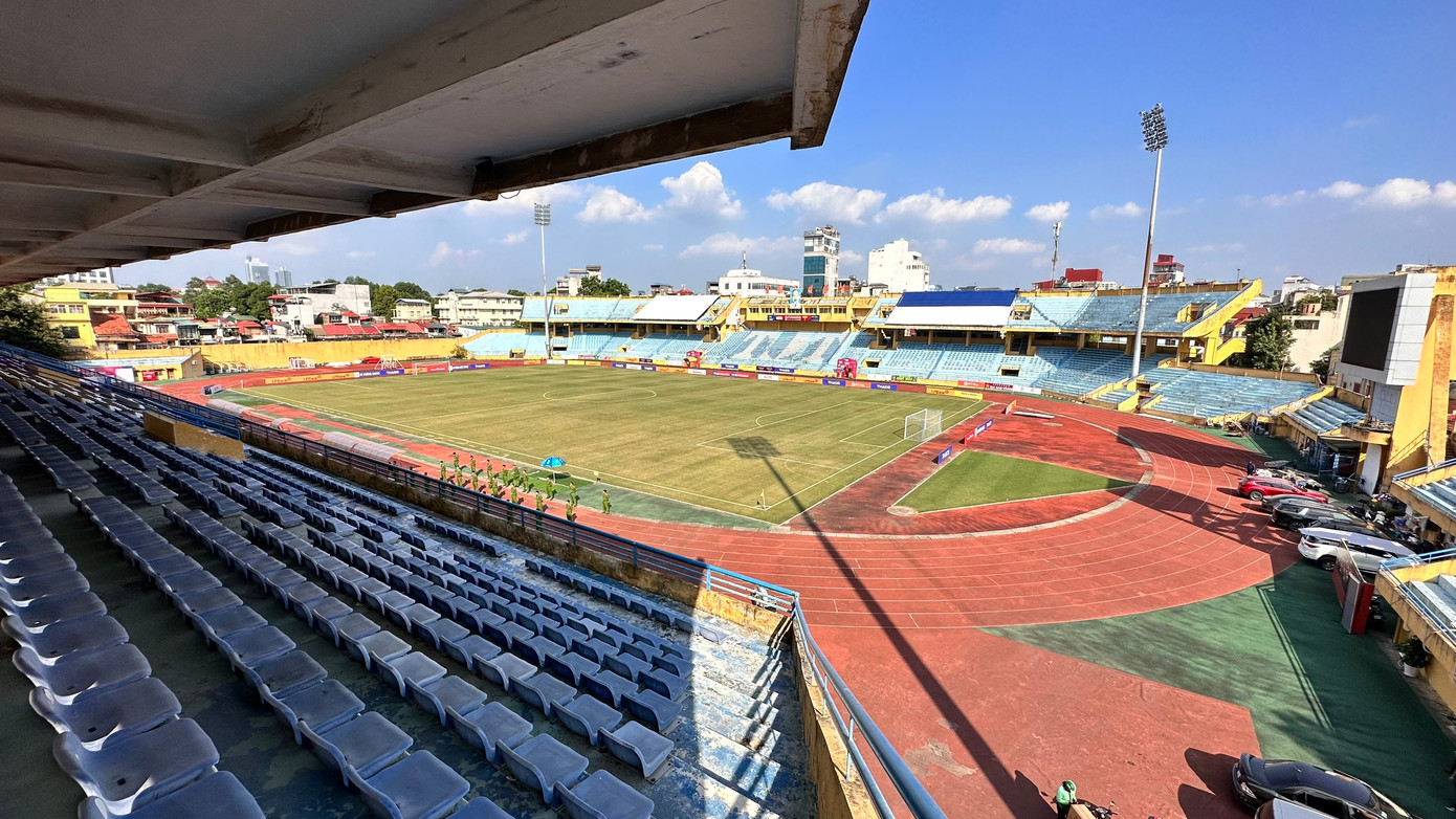 Sân vận động Hàng Đẫy sôi động trước trận Siêu cúp lịch sử ảnh 4