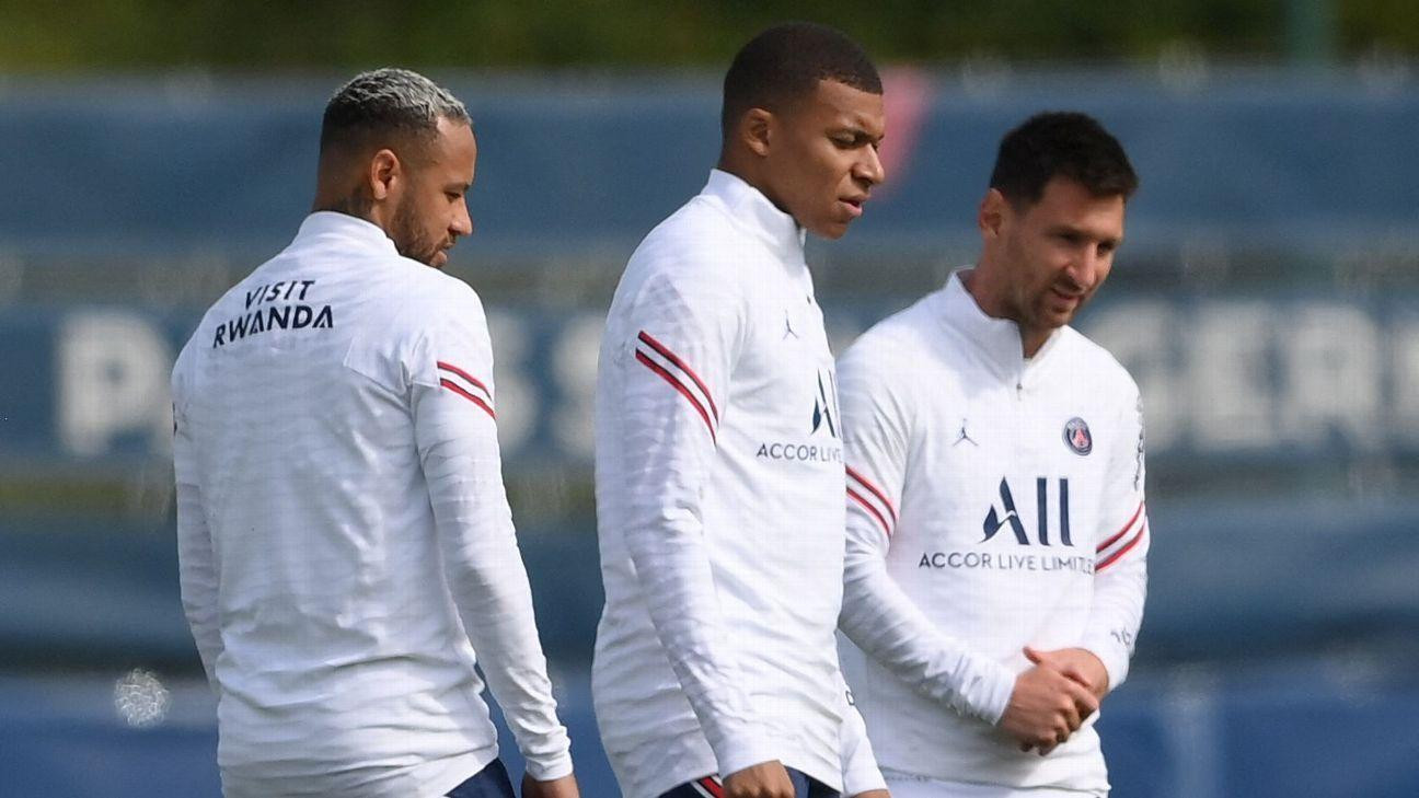 Bộ ba của PSG cần thêm thời gian trước khi trở thành tam tấu hủy diệt. (Ảnh: BeinSports)