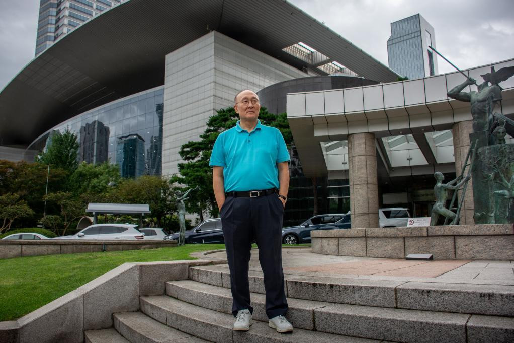 Ho Kim, người kể câu chuyện với tờ The Times. (Ảnh: The Times)