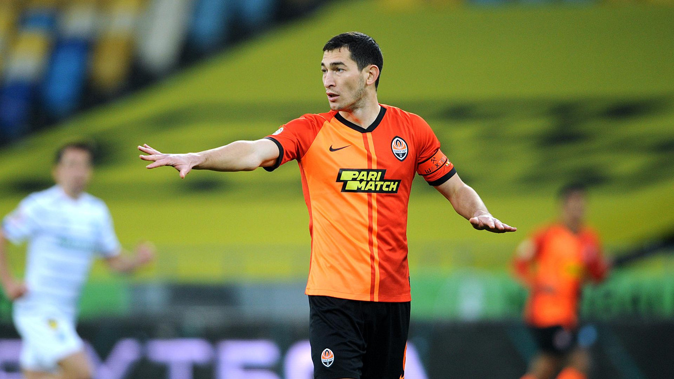 Taras Stepanenko trong màu áo Shakhtar Donetsk. (Ảnh: Getty Images) Taras Stepanenko trong màu áo Shakhtar Donetsk. (Ảnh: Getty Images)