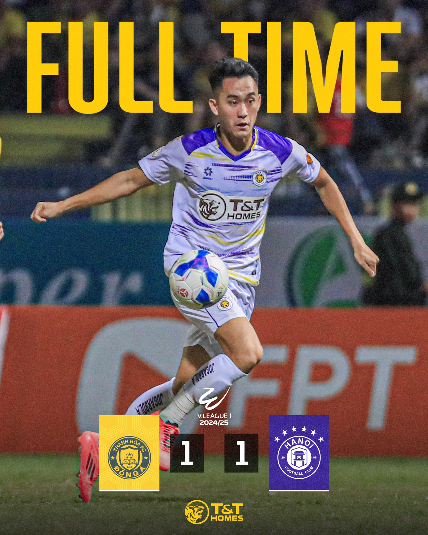 Bùng nổ phút cuối, Hà Nội FC giật lại 1 điểm từ tay Đông Á Thanh Hóa ảnh 15 Bùng nổ phút cuối, Hà Nội FC giật lại 1 điểm từ tay Đông Á Thanh Hóa ảnh 15