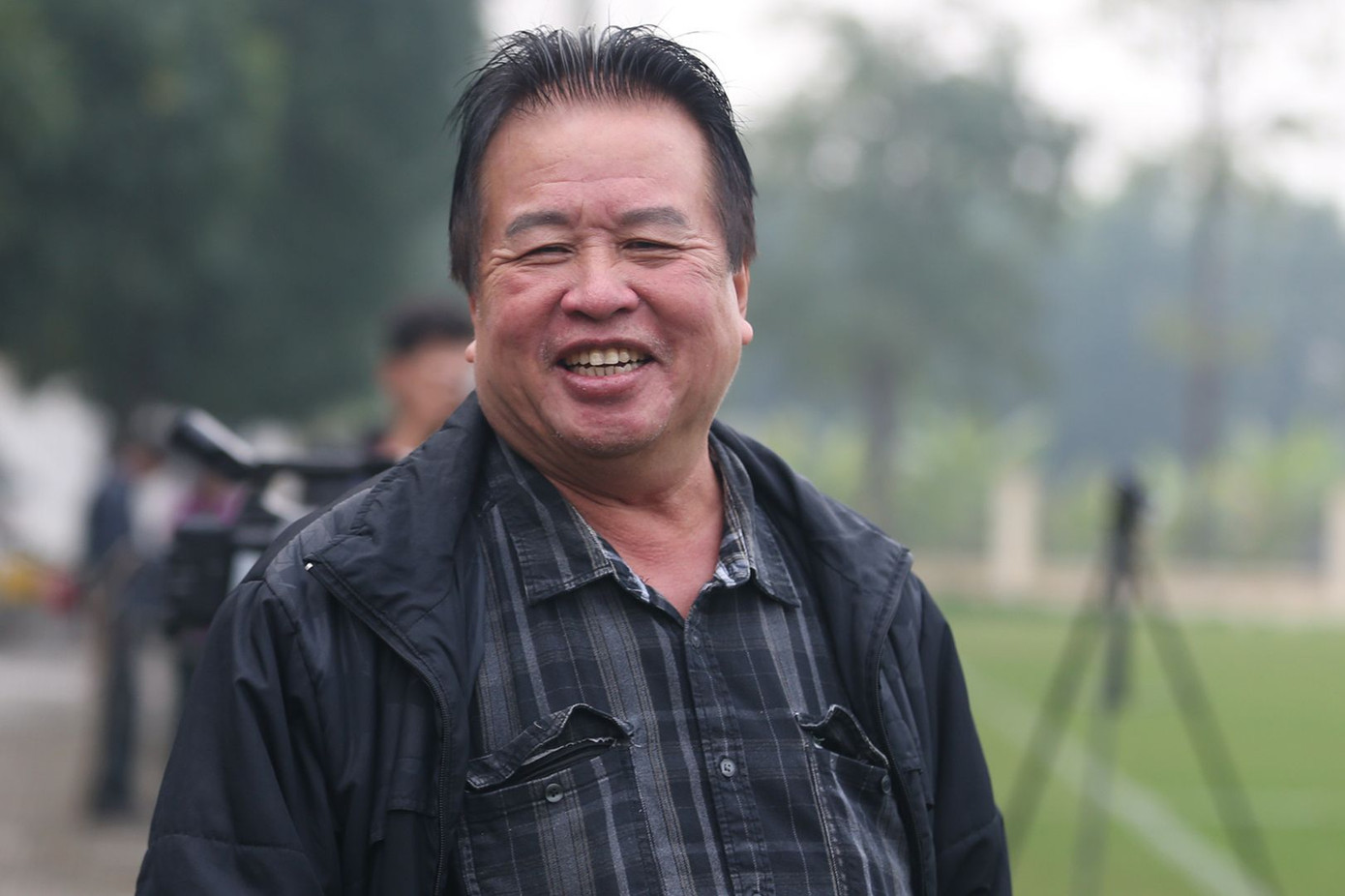 Ông Nguyễn Minh, bố của thủ môn Nguyễn Filip. (Ảnh: Anh Thắng) Ông Nguyễn Minh, bố của thủ môn Nguyễn Filip. (Ảnh: Anh Thắng)