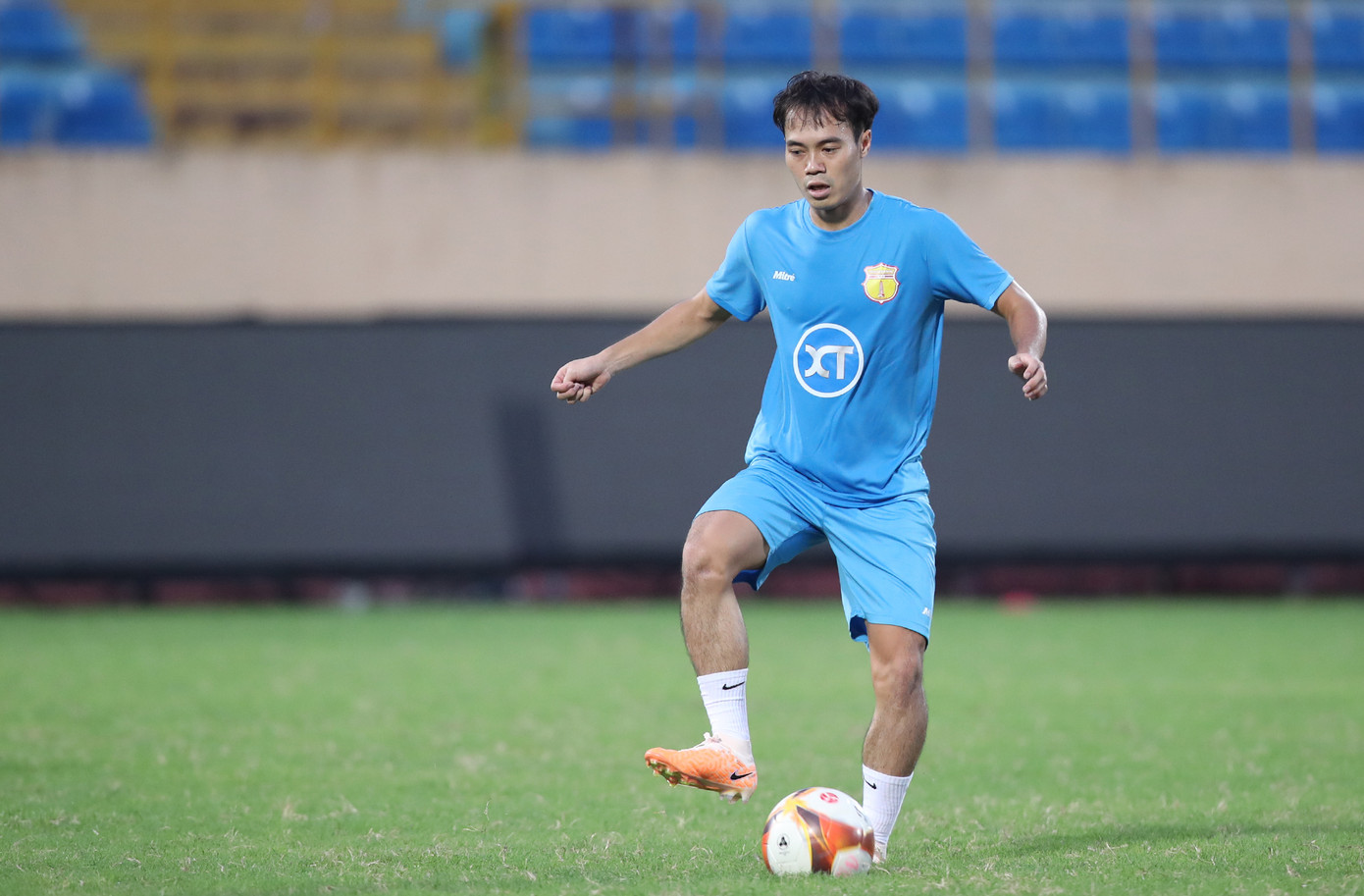 Văn Toàn nói rất lâu rồi mới có sự thoải mái như hiện tại. Văn Toàn nói rất lâu rồi mới có sự thoải mái như hiện tại.